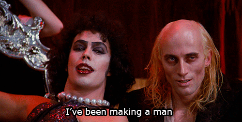 iambettyjean:  I could show you my favorite… obsession. Tim Curry as Frank N. Furter