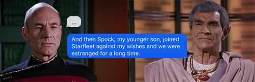 tomfooleryprime:Despite Sarek’s parenting track record, I’m keeping my fingers crossed for Michael. 