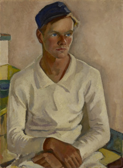 Lilias Torrance Newton (1896-1980) “My Son” 1941/Oil On Canvas