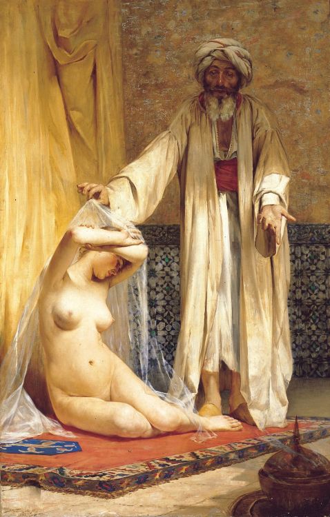 enchantedsleeper:  La Perla del Mercader,  Alfredo Valenzuela Puelma 