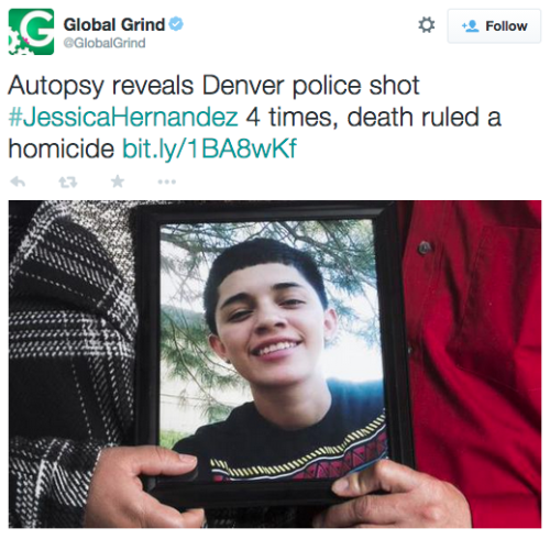 revolutionarykoolaid:Save Our Kids (3/14/15): UPDATE on the Jesse Hernandez’s tragic story. Th