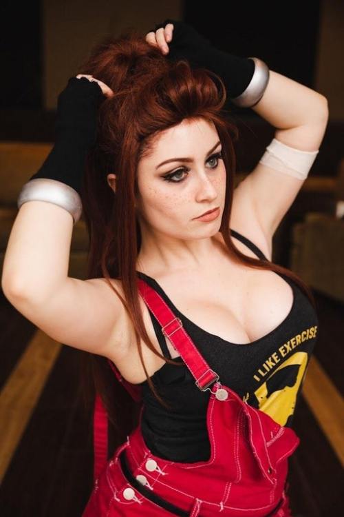 whybecosplay:Brigitte Lindholm from Overwatch! by widowsmaker