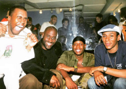 atribecalledhiphop:Kanye West X Posdnuos X Talib Kweli X Mos Def