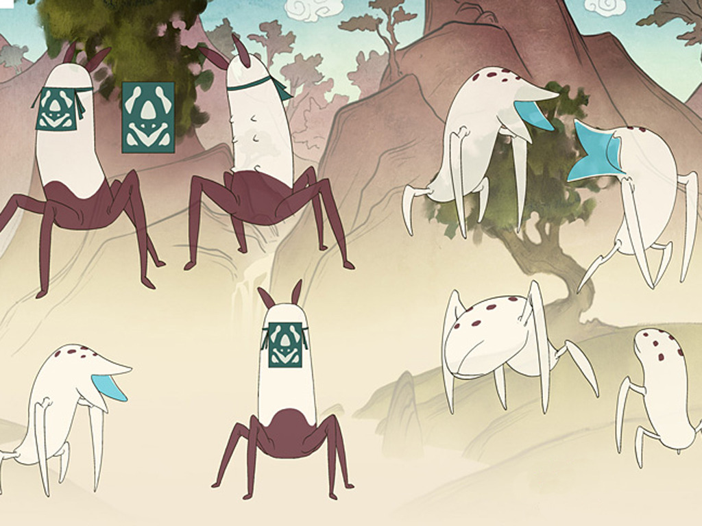 korranation:  Here is some of the artwork Mike, Bryan and Joaquim presented yesterday