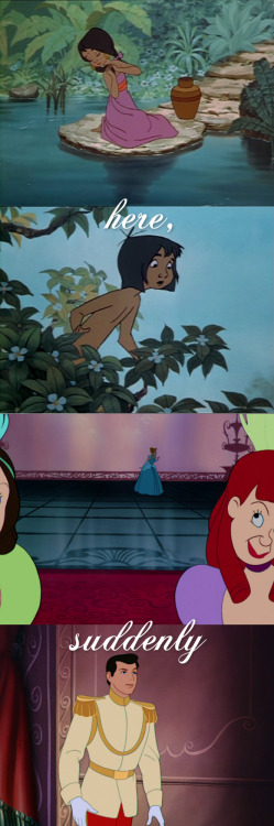 disney-rapunzel-merida-vanellope:  I love how Disney boys look at Disney girls when they’re not looking