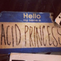 I think I am in love.  #princess #tagging #hellomynameis #funny #sanfrancisco