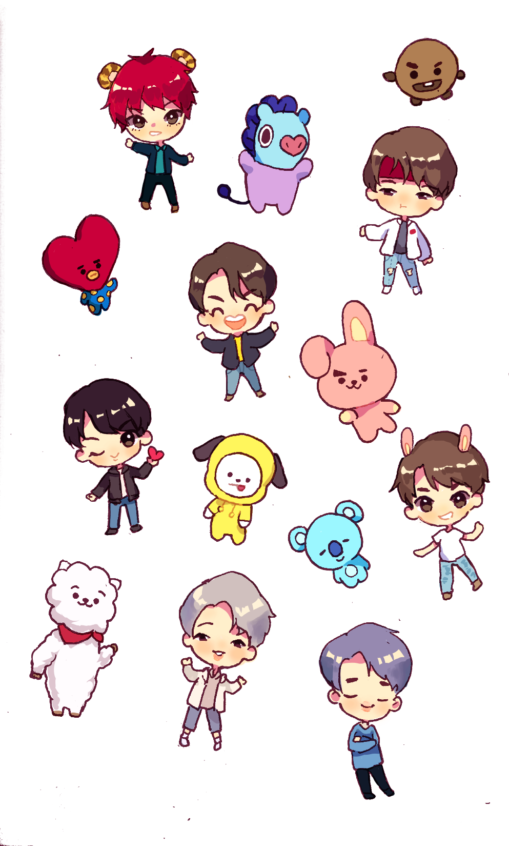 Chibi BTS