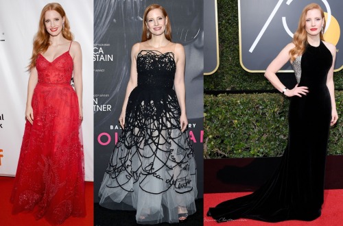 Jessica Chastain fave looks (2015 - 2019) Part 2~Part 1 here