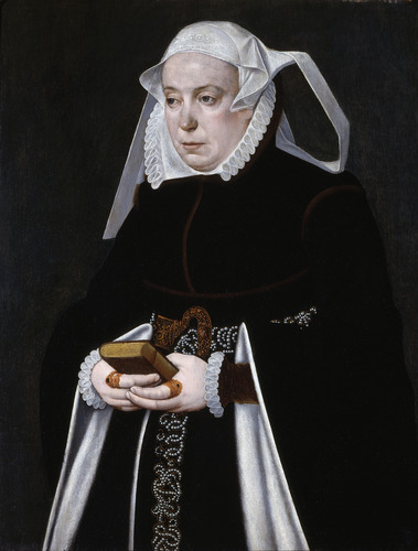 slam-european: Portrait of a Woman, Bartel Bruyn the Younger, c.1560–70, Saint Louis Art Museum: Eur