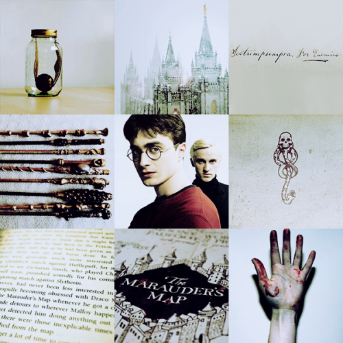 Draco + Harry - sixth year ae ♥