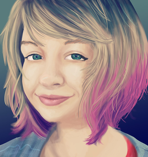 rainbowchibbit: So I had been wanting to practice painting real people with real lighting and stuff 