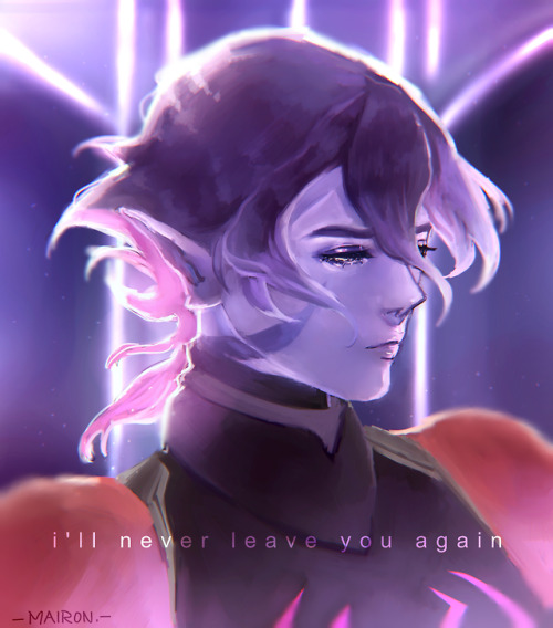 i left you once, i’ll never leave you again.