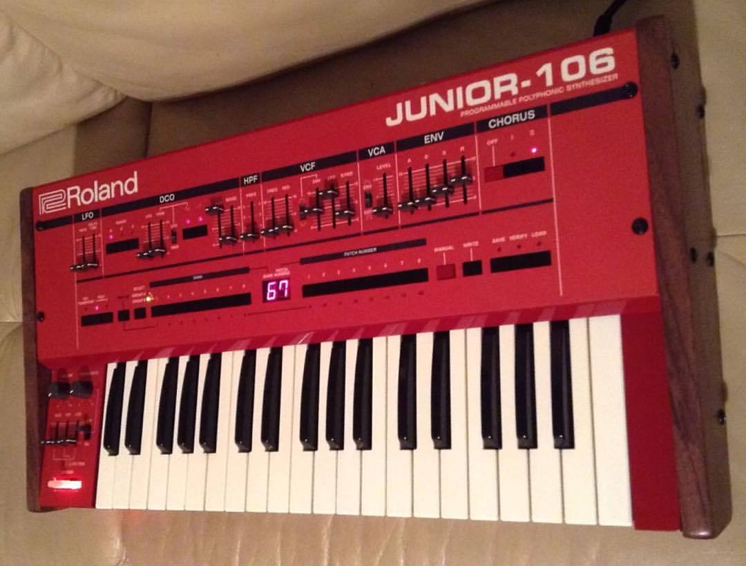 synthjam:  Roland Red Junior 106 #synthjam #synth #synthesiser #synthesizer #roland