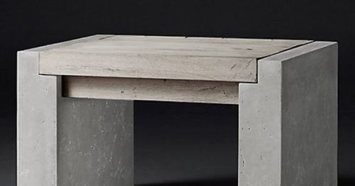 #BagoesTeakFurniture Concrete is the newest interior design trend to try—shop concrete furniture and