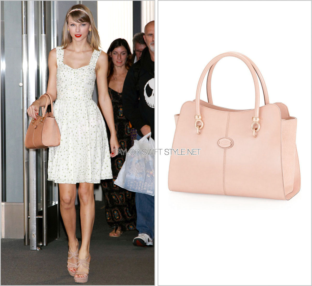 Tods on X: Taylor Swift wearing Tod's T Timeless micro bag while in New  York City. Styled by: Joseph Cassell #Tods #TodsFW23 #TaylorSwift  #TaylorSwiftxTods  / X