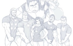 mezaboy:  The Avengers -no undies edition-