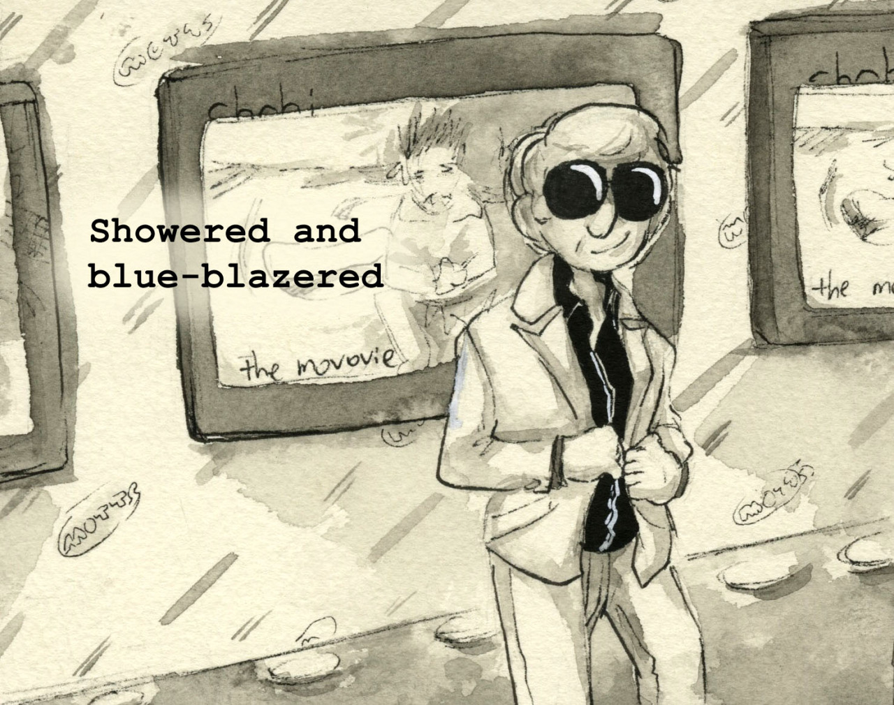 orangelemonart:  Mistaken For Strangers- The National Companion to this piece from three years ago Sorry this couldn’t be done as an audio post, tumblr said lyricstucks have no rights.  