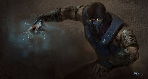 thecyberwolf:  Mortal Kombat by Miao Zhang (KEKSE0719)   Test your might!!!
