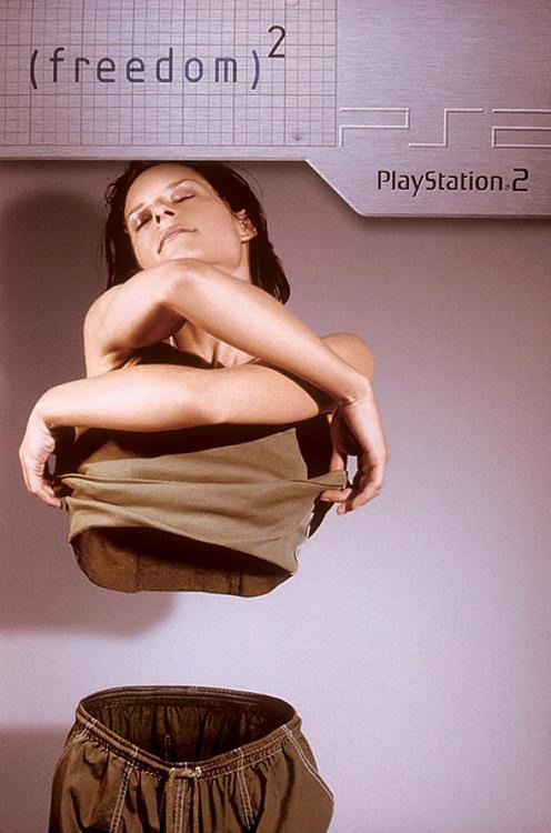 saindoux:  (Freedom)2 Print ad by TBWA Worldwide for Playstation 2