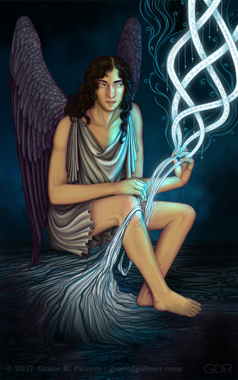 gracedpalmer:Morpheus:The ancient Greek personification of dreams. He is the son of Hypnos and the l