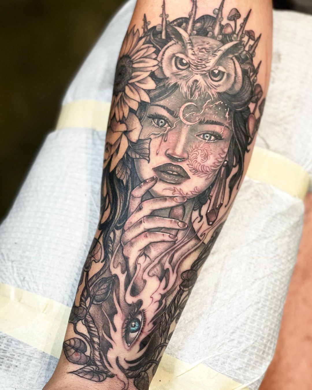 Broken Art Tattoo — Our Lady of Nature (at Broken Art Tattoo)...