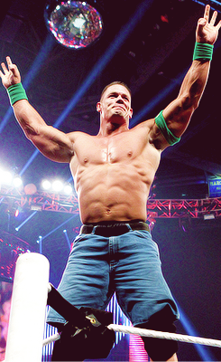 All-That-Junk:  Thecasualwwefan:  Cena’s Body Is Like A Mullet. Business In The