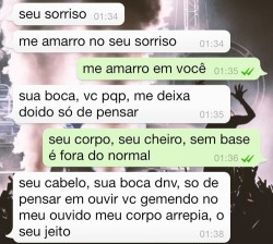 apenasapaixonadaporvoce:  ironiawhatsapp:  Entra ai vai ~&gt; ironiawhatsapp MANDE SEU PRINT ~AQUI~  Awwwn ♡ 