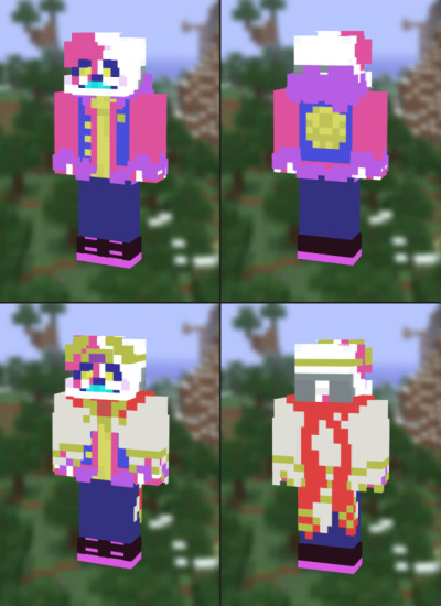 FireballFilms — I decided to post this pic of these 2 Minecraft