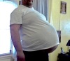 bigblackirish:Who’s up to working over this big gut with me?!