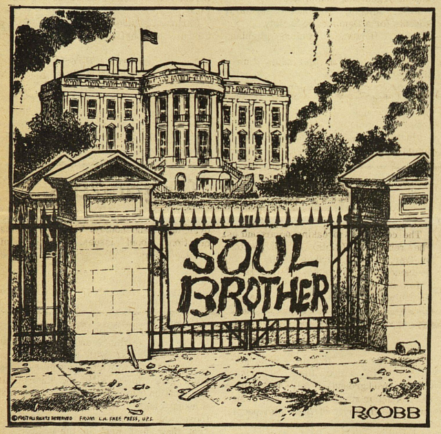 (SDS) New Left Notes, 1968 Ron Cobb