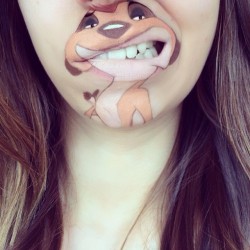 instagram:  Perfecting the Art of Cartoon Cosmetics with @laurajenkinson  To see more lip-art creations from London-based makeup artist Laura Jenkinson, follow @laurajenkinson on Instagram.  With a little makeup, a lot of patience and a slight curl of