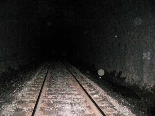 veryoddthings:  (via Hoosac Tunnel)The Hoosac Tunnel, a railroad tunnel beneath the Berkshire Mounta