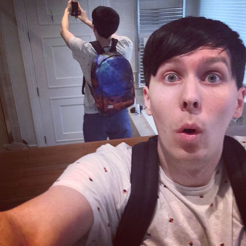 amazingphil: So excited about our new backpacks on http://www.danandphilshop.com #mirrorbutt