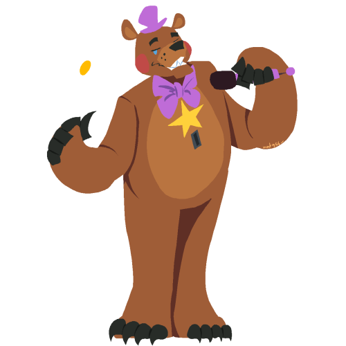 (Almost) Every Freddy Fazbear In My New Cartoonish Style!
