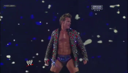 above-up:  I’ve always wanted to ask… Around Christmas, do they just place their gifts around Chris Jericho?  In this case I would want to place myself under Chris Jericho! ;)