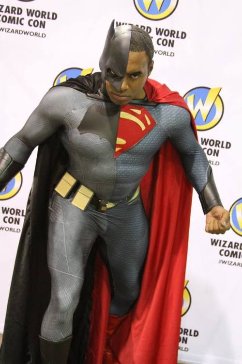 superheroesincolor:  Batman/Superman #Cosplay by Robin Johnson Jr.  Awesome