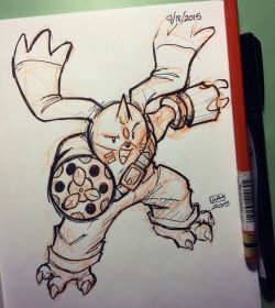 wyattthenerd:  Gargomon! Clearly I’m in a Digimon mood lately. 