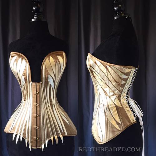 Last look at the #foundationsrevealedcontest corset before final photos. The corset itself is now do