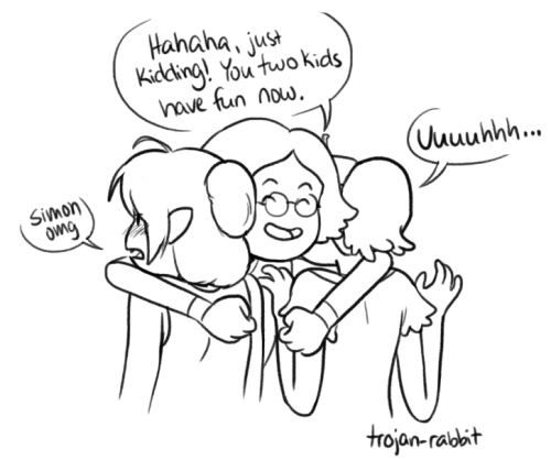 trojan-rabbit: trojan-rabbit:omg dad ur embarrassing me So, I guess we can officially say this is So