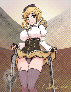 caffeccino:  Posting Mami on her own, too,