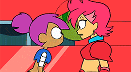 a-real-magic-skeleton:Enid and Red Action &lt;3 &lt;3 &lt;3