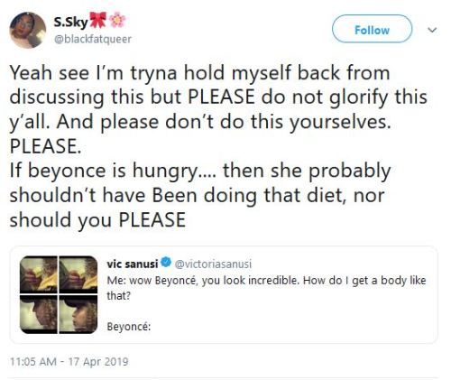 crownroyalebag:blackqueerblog:This is IMPORTANT! And she specifically said she would never push hers