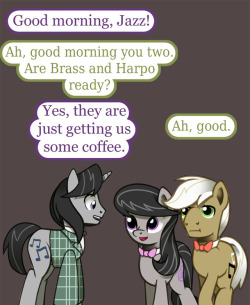 ask-canterlot-musicians:Deep breaths, big guy. xD Oh dear