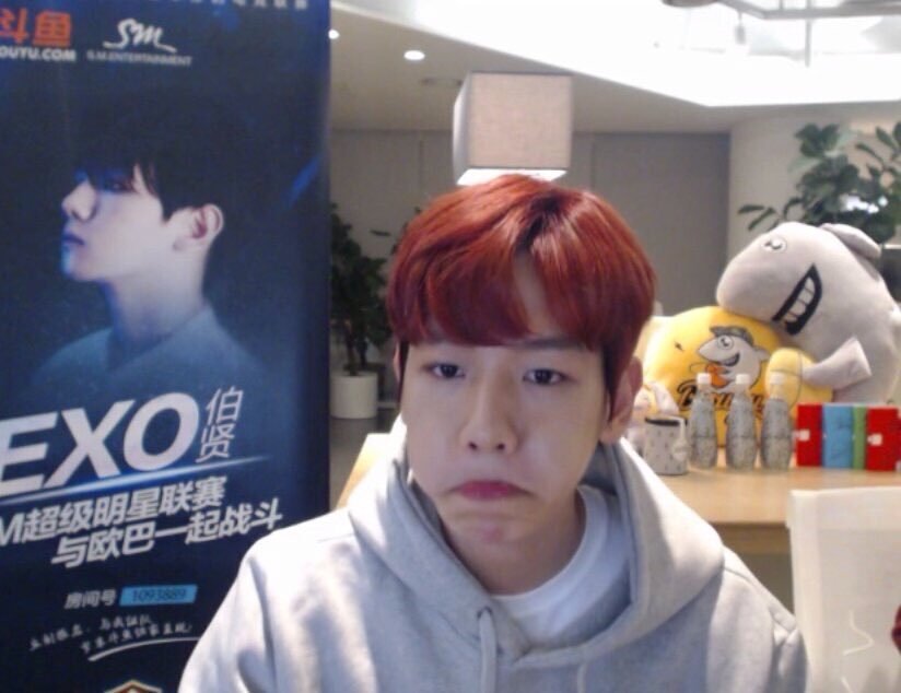 inlovewithbyunbaekhyun:  âœ¨ Baekhyun âœ¨ 161111 - SM Super Celeb League Â©