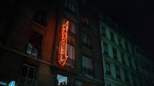 Cinema without people: Un flic. 1972, Jean-Pierre Melville.