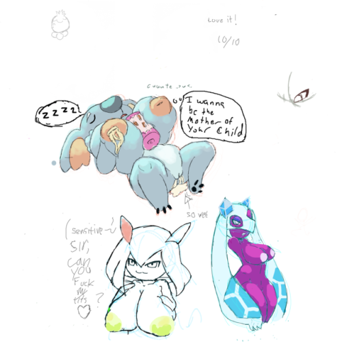 penlink:Doodles done in Sugaru’s paint chat! Now sleep! Not all of doodls are mine. ^_^ And afternoon reblog