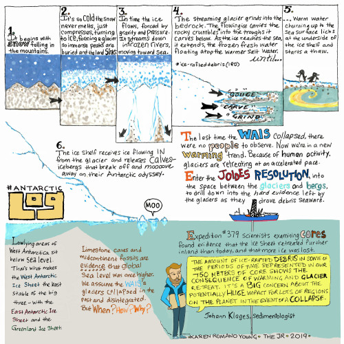 Our latest #AntarcticLog post by Karen Romano Young showcases the different mechanisms behind sea le