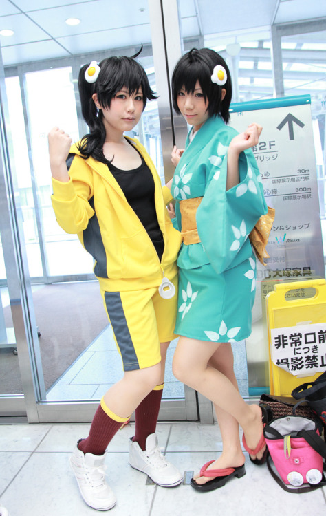 XXX Bakemonogatari - Araragi Sisters (Kousaka photo