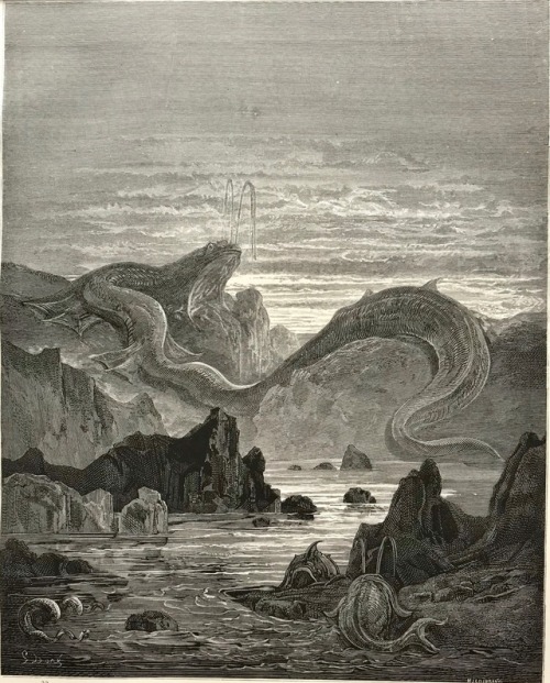 cirdan1305:A selection from Gustave Dore’s illustrations to Milton’s “Paradise Lost” 1890 edition.