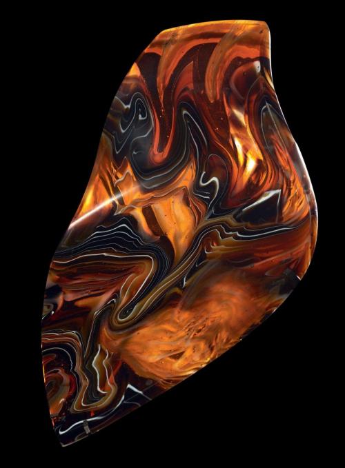 archaicwonder: Hellenistic Glass Imitating Agate, 2nd-1st Century BC